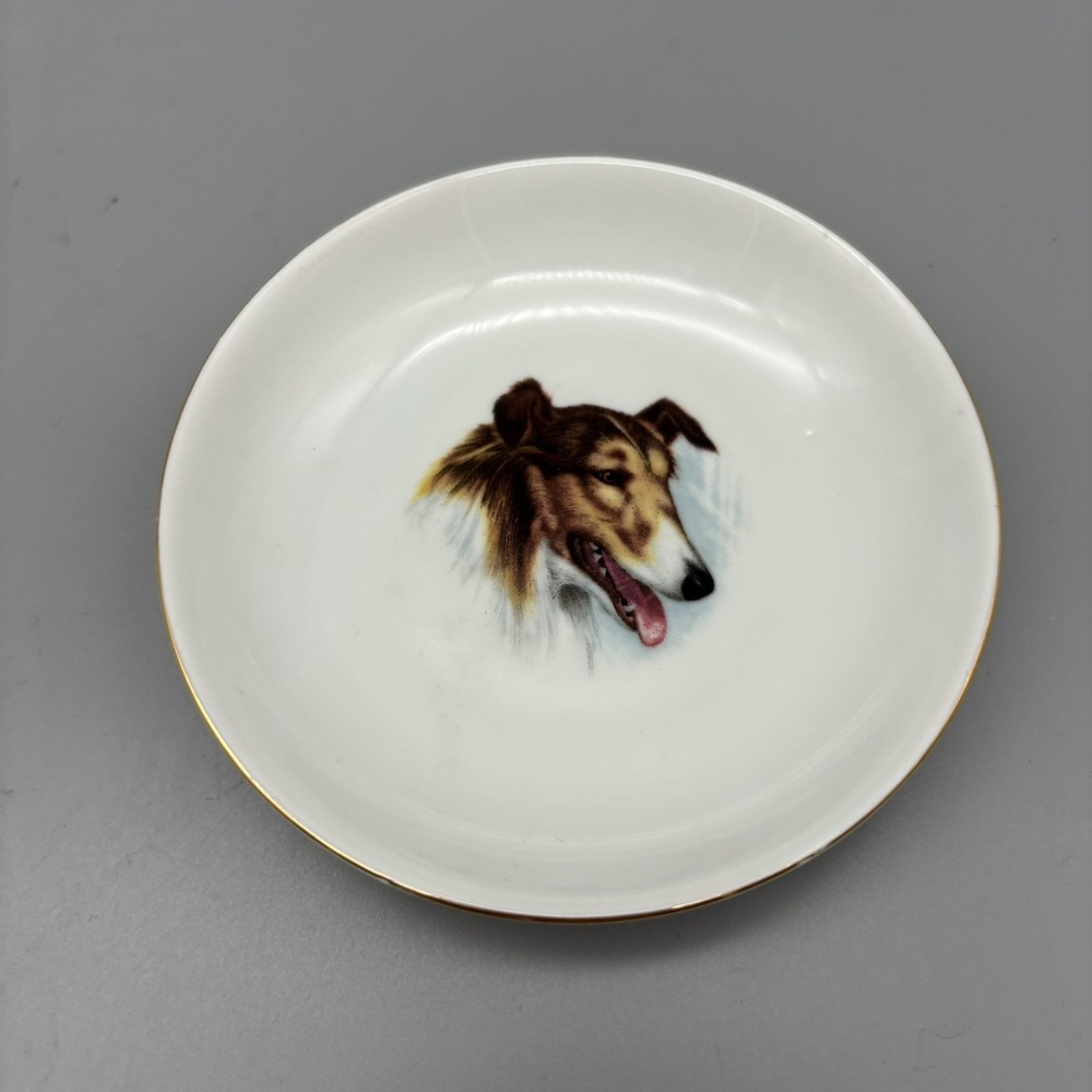 Collie Trinket Dish Made‎ In Israel
